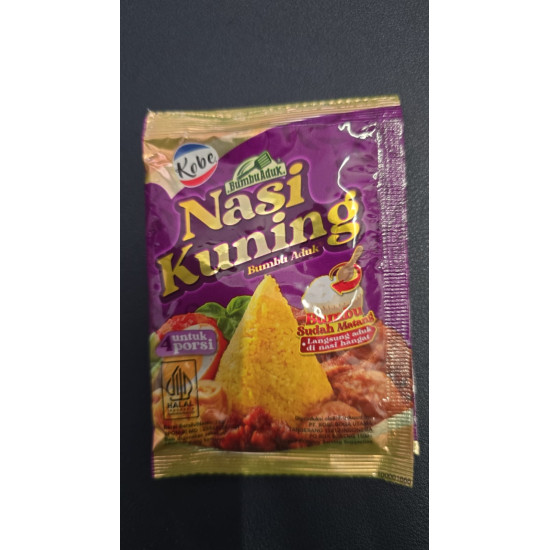 KOBE BUMBU NASI KUNING INSTANT