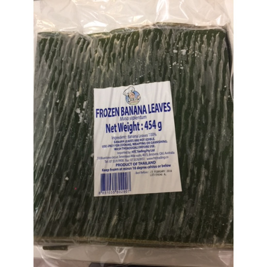 Frozen Banana Leaves 454g