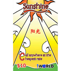 Sunshine Card $10 Sunshine Card $10